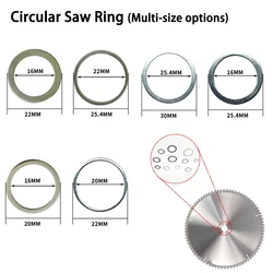 16/20/22/25.4/30/32mm Circular Saw Ring For Circular Saw Blade Conversion Ring Cutting Disc Inner Hole Adapter Rings