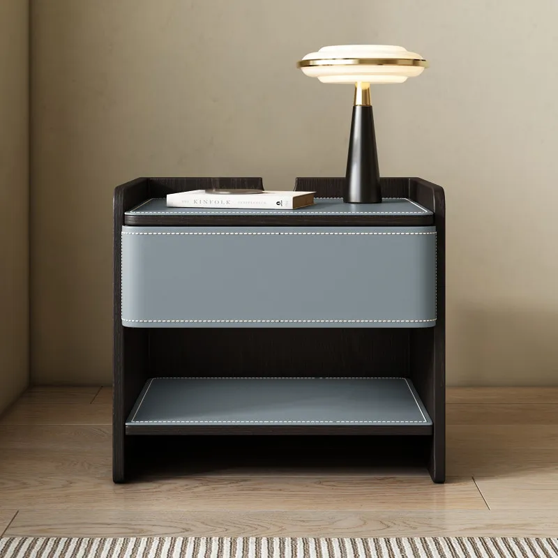 xx-Display Nordic Nightstand Luxury Modern Storage Vintage Aesthetic Trendy Nightstand Mesita De Noche Bedroom Furniture^