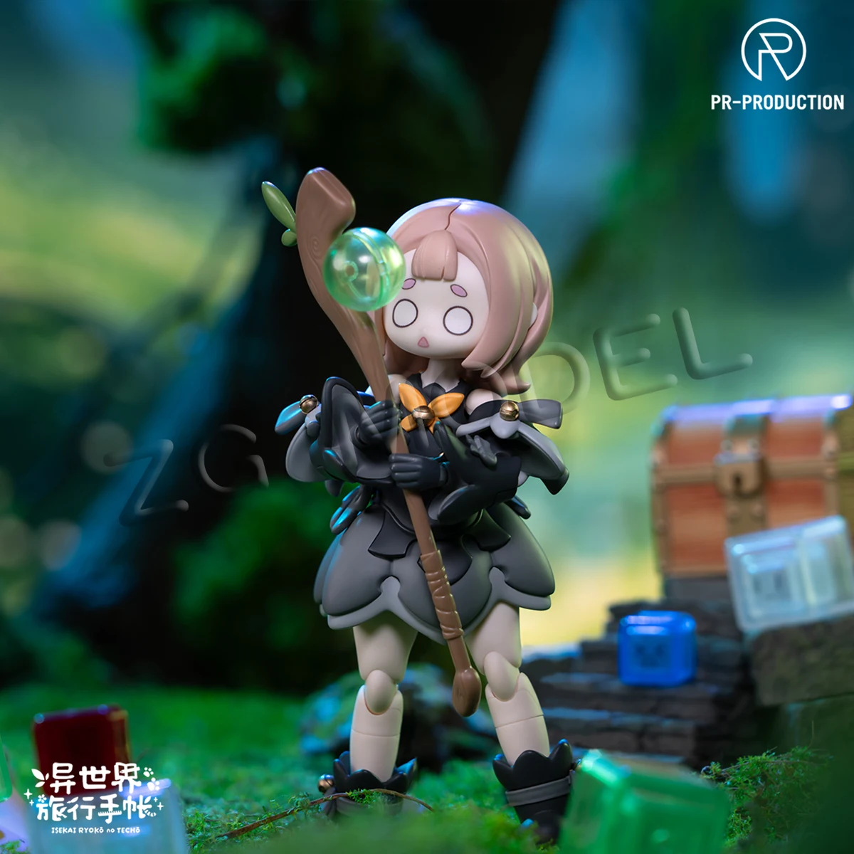

[In Stock]HIPLAY PR Production ISEKAI Travel Notebook Series 2 Novice Mage Mars Stock Model Kit