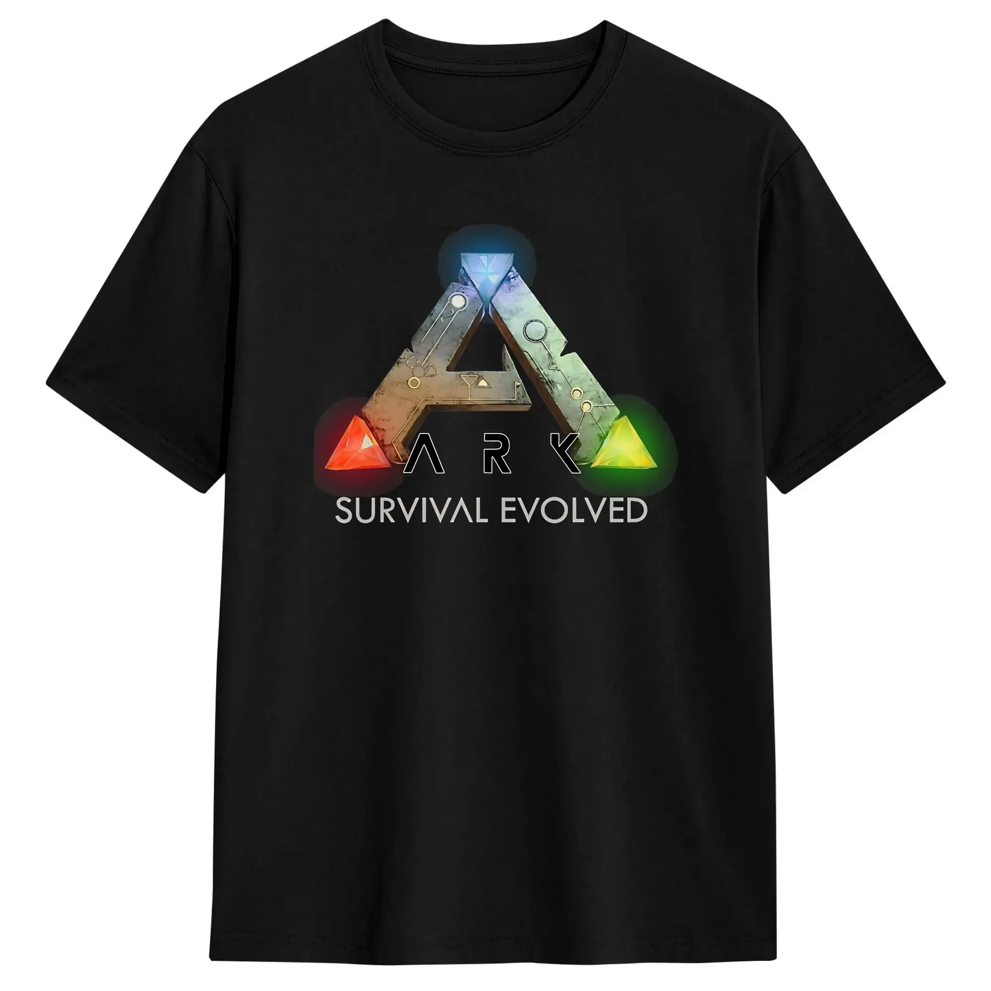 T-shirts Ark Survival Evolved pour hommes, hauts en coton, t-shirt d'été Vintage à manches courtes, col rond, Design à la mode