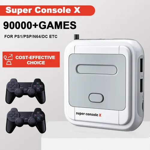 Kinbrick-Consola Super Console X Retro, Compatible Con 90000