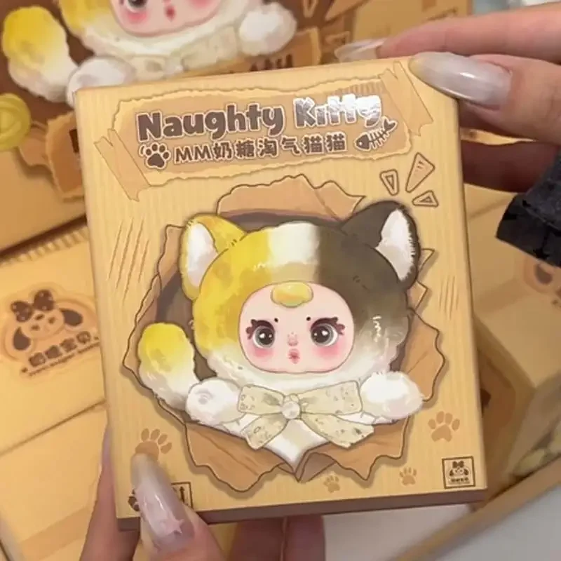 Грайливые коробки с котенками: милые коллекционные плюшевые куклы с волнистыми хвостами |   Восточный подарок-сюрприз