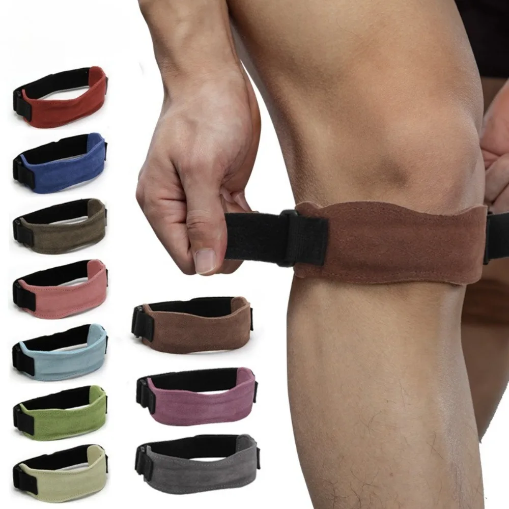 Knee Patellar Tendon Knee Support Strape Brace Adjustable Shock  Pad for Basketball Absorption Compression Knee