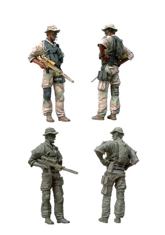 1/35 resin figure unpainted resin kits soldiers miniatures KT0645