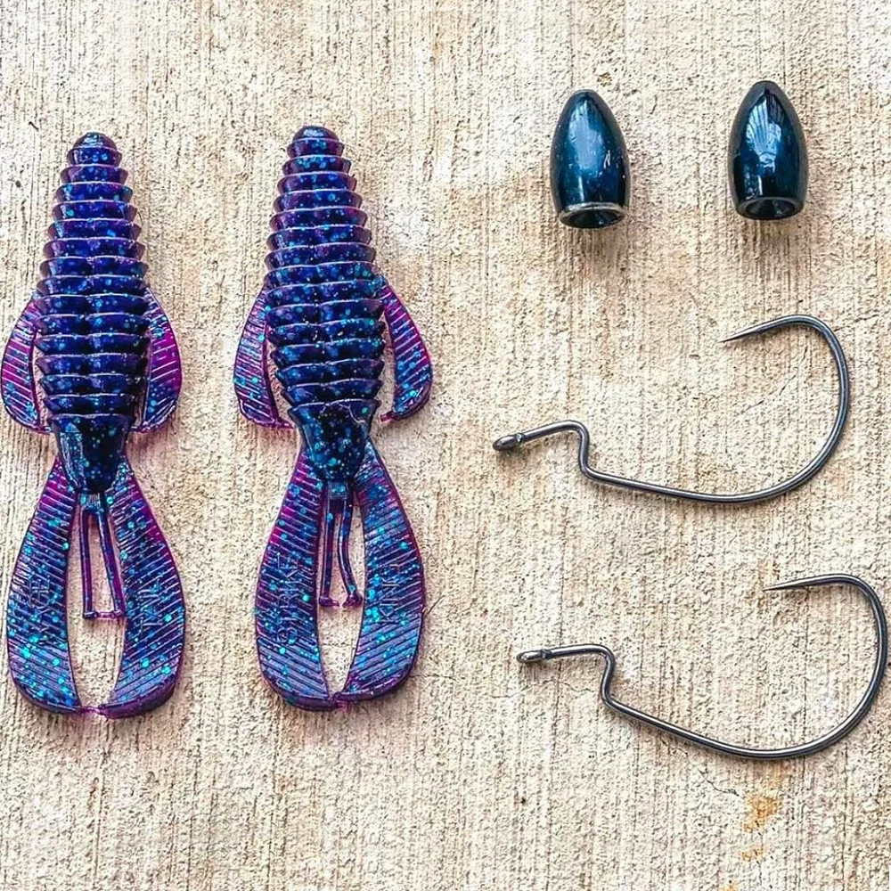 Soft Lures Rage Bug Craw 3.2