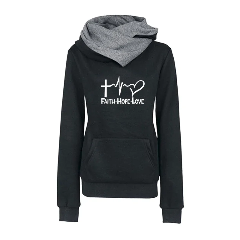 2025 ใหม่มาถึงผู้หญิงแฟชั่นHoodiesคุณภาพสูงHoodedเสื้อแขนยาวฤดูใบไม้ร่วงฤดูหนาวสบายๆกีฬาElegant Pullover