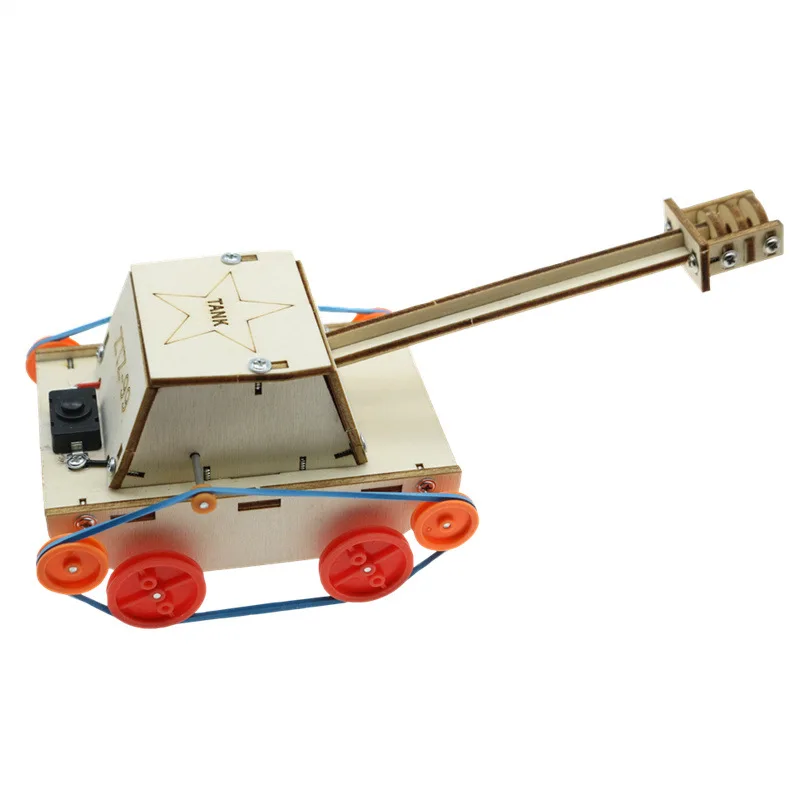 DIY ไฟฟ้าถังปริศนาไม้เด็กนักเรียนโรงเรียนประถมศึกษาวิทยาศาสตร์ฟิสิกส์การเรียนรู้ของเล่นเพื่อการศึกษาสําหรับของเล่นเด็ก G301