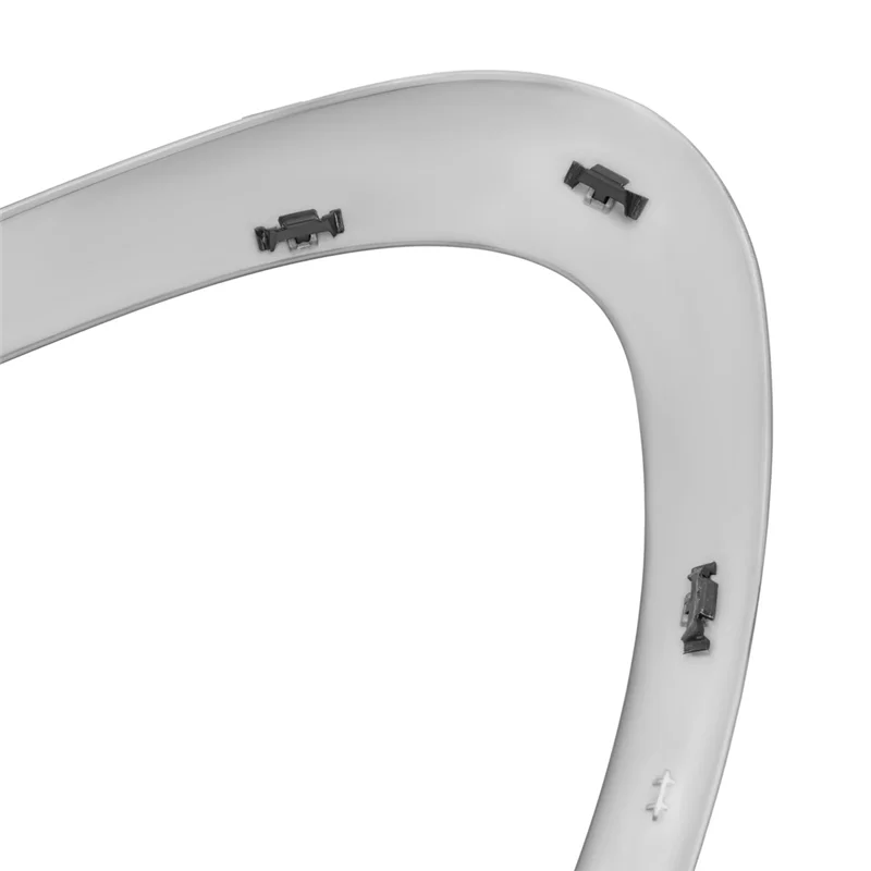 AB61-For Mini Cooper Countryman R60 2011- 2016 مجموعة حواف المصباح الأمامي 2X باللون الأسود 51139812899 51139812900 #6