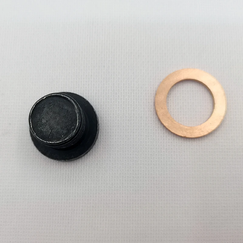 1X Engine Oil Sump Drain Plug Screw Bolt Washer For Audi A4 A5 For Porsche Cayenne For Seat Exeo Ibiza For Vw Amarok Polo Passat