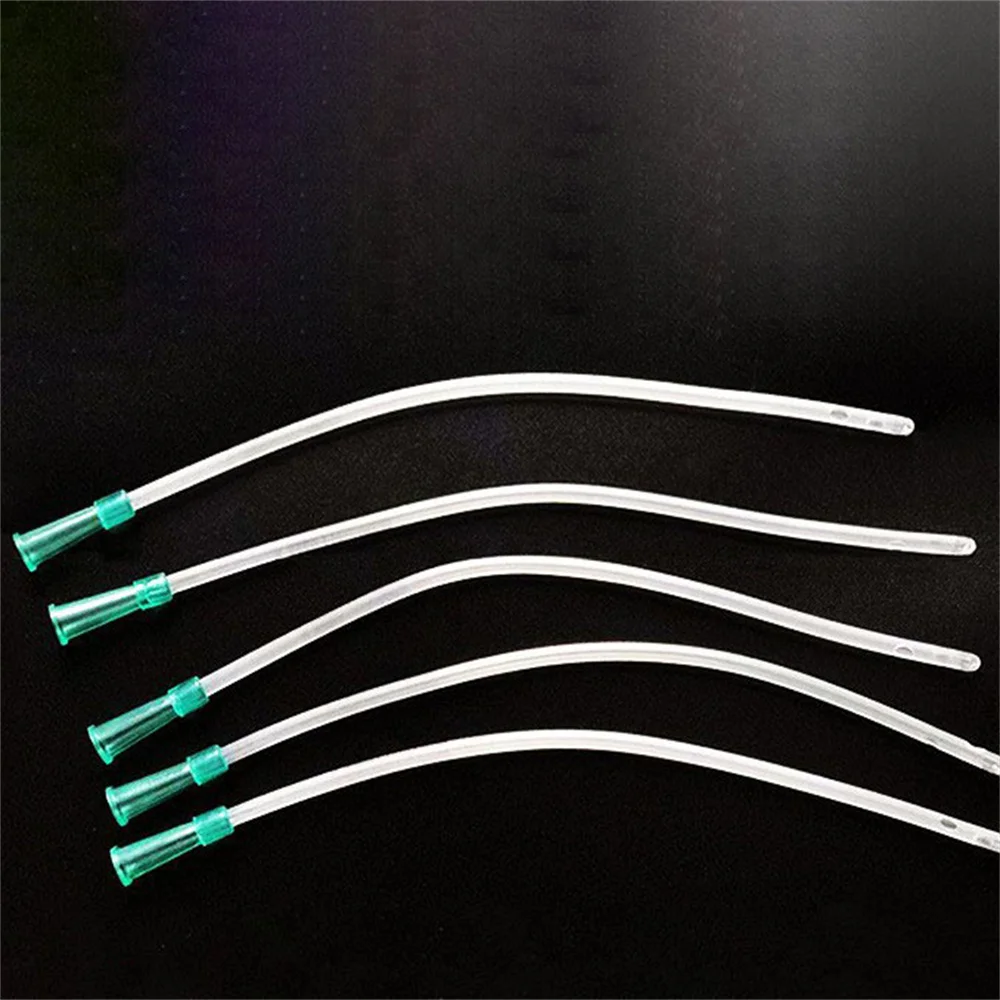 5PCS Disposable Rectal Catheter Silicone Head Enema Rectum Flush Head Drainage Tube Anal Canal Catheter Bidets Accessories 39cm