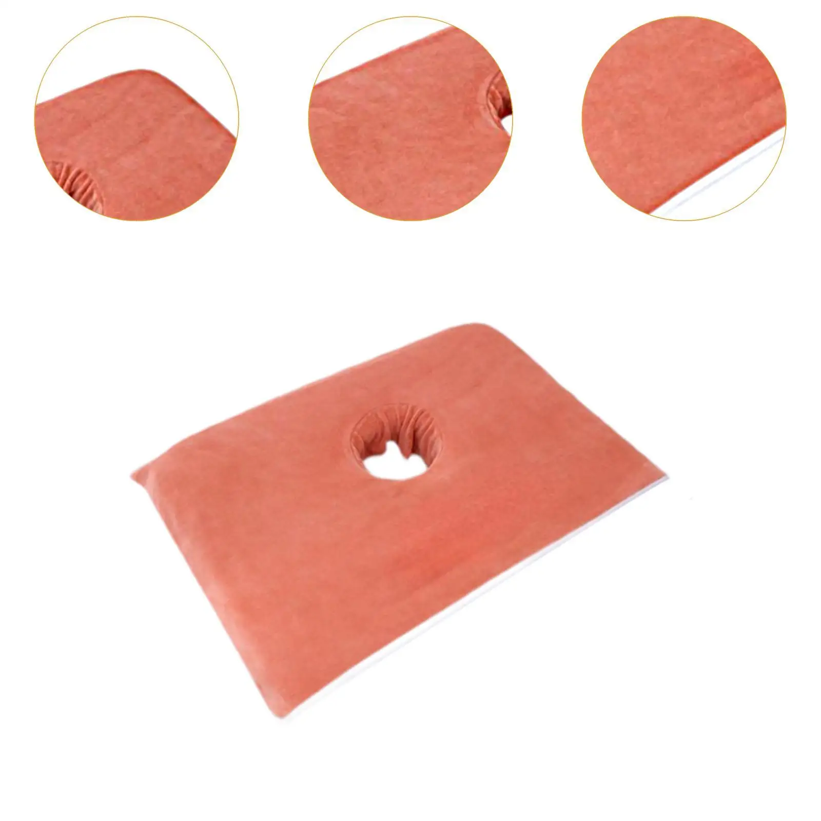Beauty Salon Massage Table Absorbent Cover Pad Soft Face Hole Bed Sheet for Spa Massage Pillow Accessories