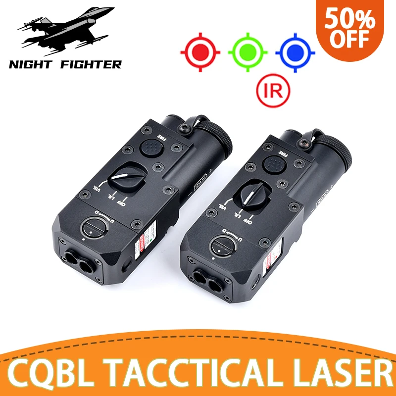 

WADSN Tactical Metal CQBL 1 Mini Red Green Blue Dot IR Pointer Tactical CQBL Lasers Airsoft Aiming Scout Sight Hunting Laser