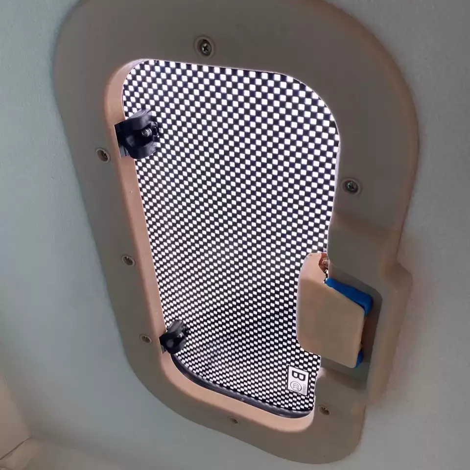 Electric Tricycle/Car Panoramic Tempered Glass Sunroof - Fully Enclosed Ventilated Canopy Roof Replacement
