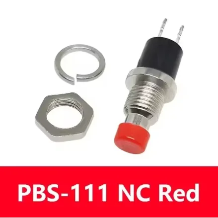 10pcs PBS-110 PBS-110 7mm Push Button Switch Momentary ON-OFF Micro Switch NO NC Reset Switch