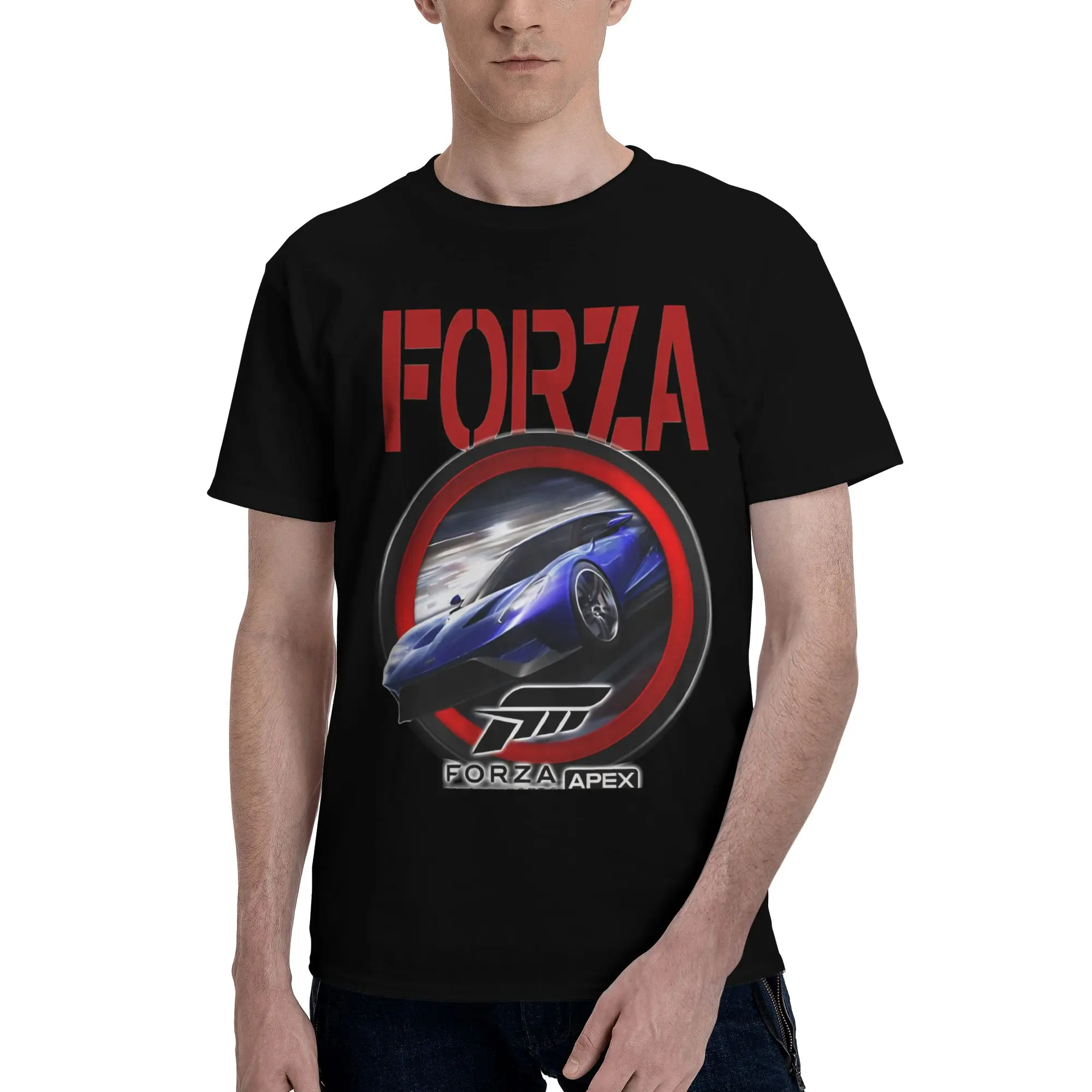 Forza Motorsport 6 - Camiseta de algodón 100% con gráfico novedoso, camisetas Forza Horizon para hombre