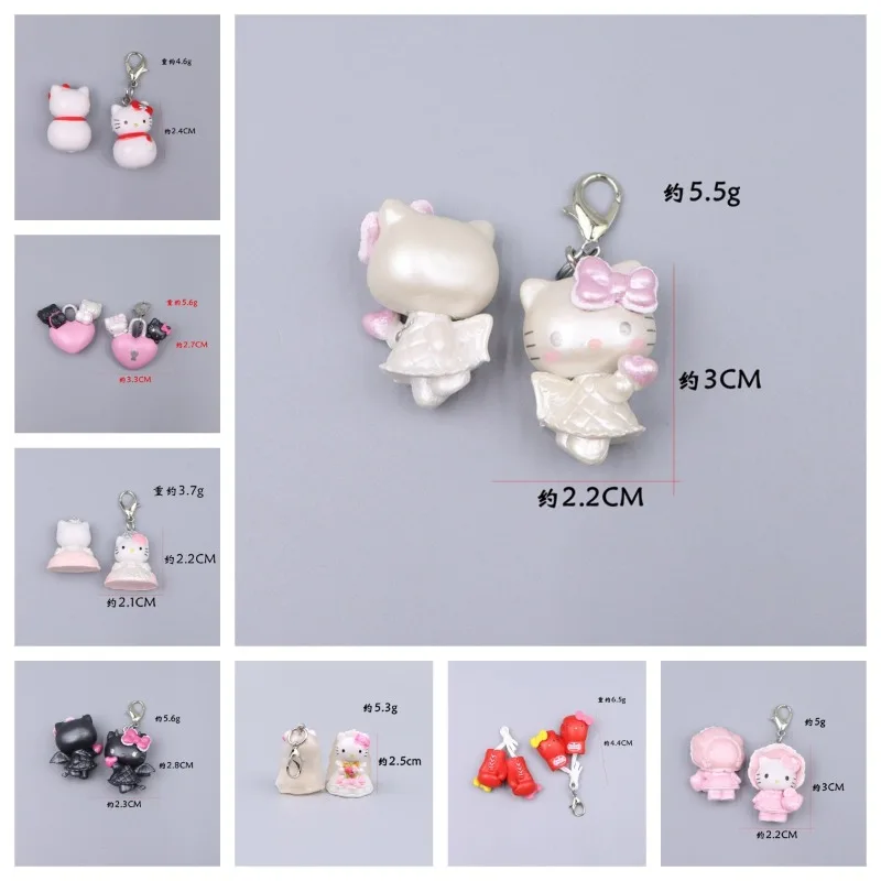 

Hello Kitty Keychain Pendant New Creative Design Bag Phone Chain Accessories Cute Cartoon Pendant Women Accessories Wholesale