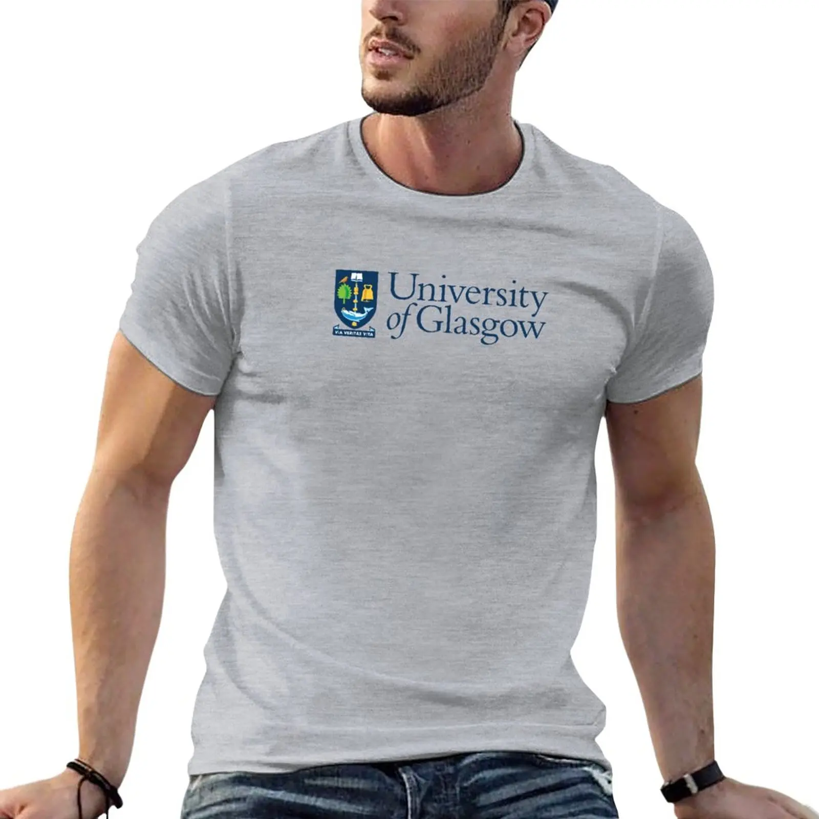 

University of Glasgow T-Shirt quick-drying t-shirt funny t shirts sweat shirts Men's clothing