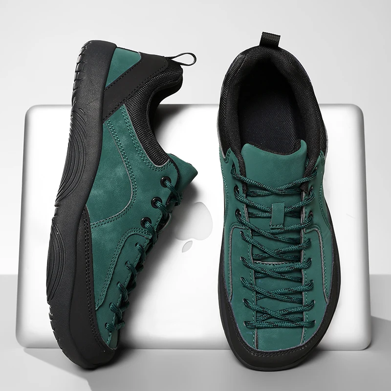 Outdoor Men Casual Sneakers Minimalist Wide Toe Barefoot Shoes Lightweight Zero Soles Walking Hiking Shoes Couple Climbing Shoes image 4