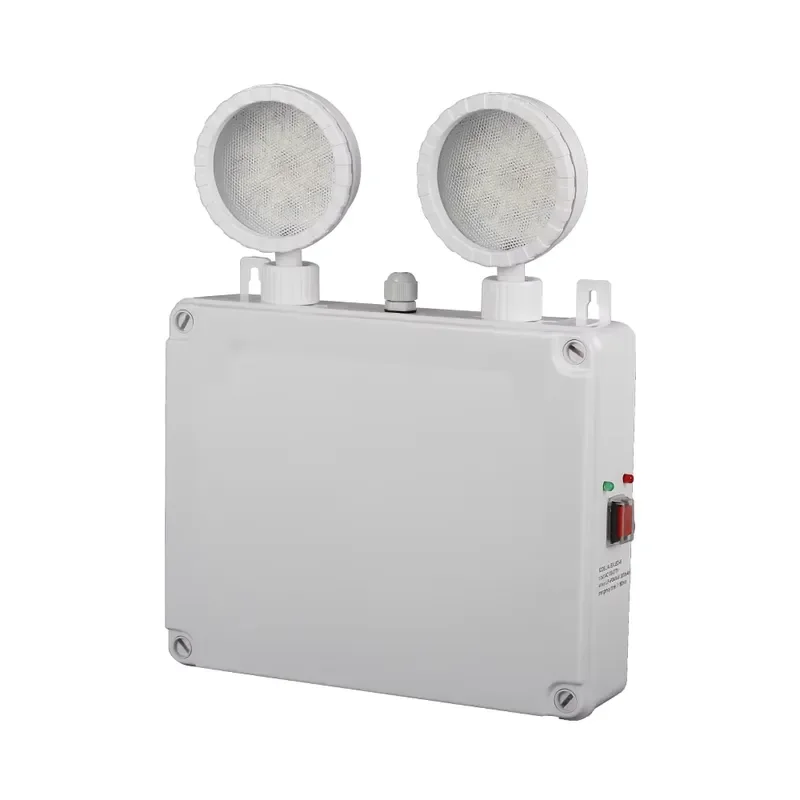 Waterproof LED Emergency Light Double Head -40C Cold Storage Freezer Lighting Low Temperature Resistant Exit Sign Lamp for