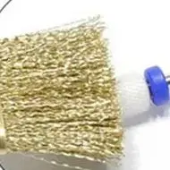 

5 шт. латунная проволочная щетка для чистки стоматологических боров, сверла для ногтей, щетка для чистки, щетки из медной проволоки, подставка для файлов, инструмент для стоматологии