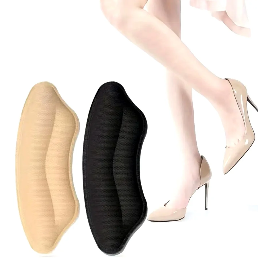 8-Pack Heel Pads for Too Big Shoes Self-Adhesive Heel Protectors Heel Inserts Improve Shoe Fit And Comfort Prevent Heel Slippage
