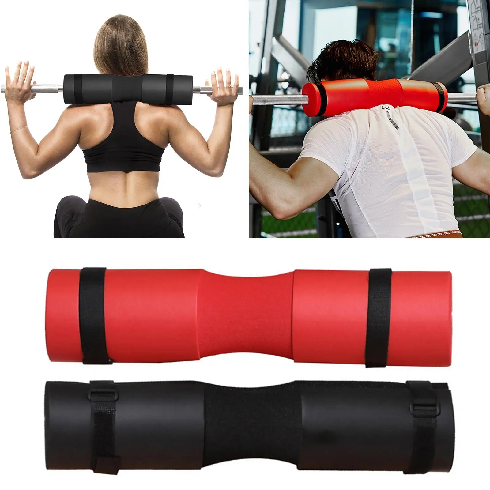 Non-slip Barbell Pad, Sponge Neck And Shoulder Foam Protective Cushion