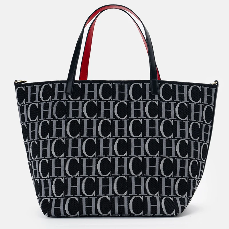 

CH Women's Brand Fashion Letter Print Popular Large Capacity Tote Bag Versatile Elegant Casual Shopping High Quality Ladies Bag