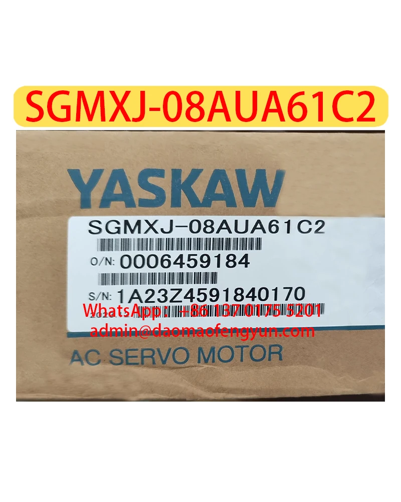 

SGMXJ-08AUA61C2 Совершенно новый серводвигатель, оригинальный, быстрая доставка, SGMXJ 08AUA61C2