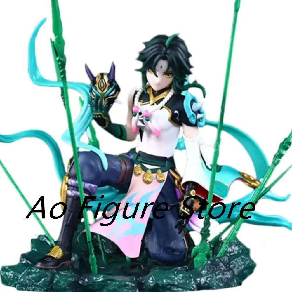 Genshin Impact Figure Xiao Figurine Game Collection Doll Yaksha Xiao Anime Action Figure Collectible Model Doll Toy For Children