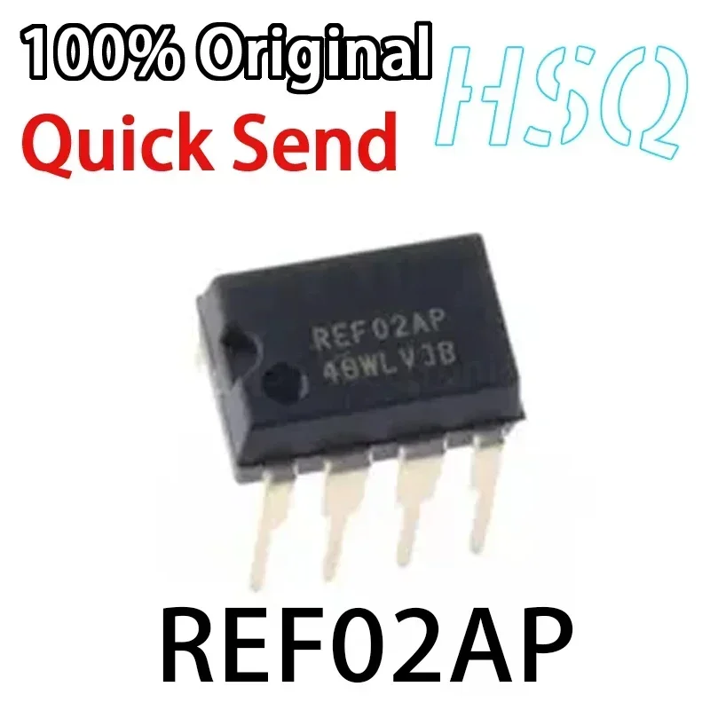 1PCS New REF02AP REF02 Inline DIP-8 Reference Voltage Chip
