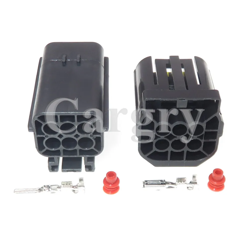 1 مجموعة 6P 1.8 سلسلة السيارات كابل ذكر أنثى لرسو السفن مقاوم للماء التوصيل التيار المتناوب الجمعية 344265-1 344267-1