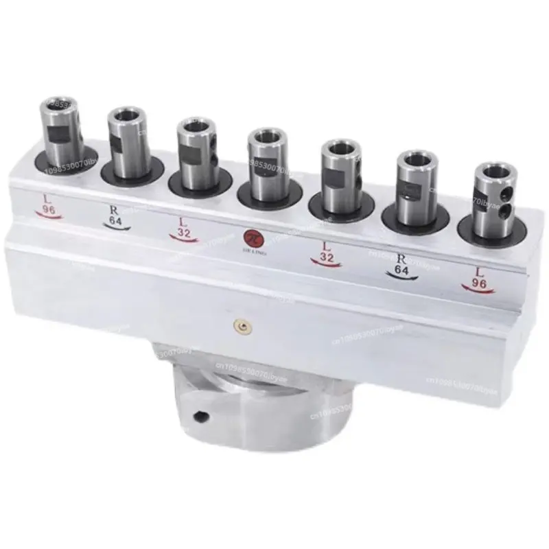 Woodworking Drilling Machinery, Three Rows of Drilling Accessories, Drill Bag Row  Connector 7 Holes  Row