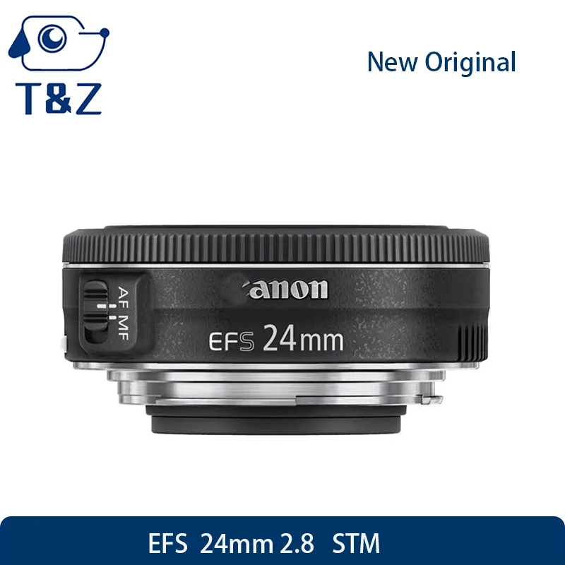 New Original EFS 24 F2.8 STM Lens For Canon EOS 500D 550D 600D 650D 700D 750D 800D 850D 1200D 60D 24mm 2.8 Wide-angle Prime Lens