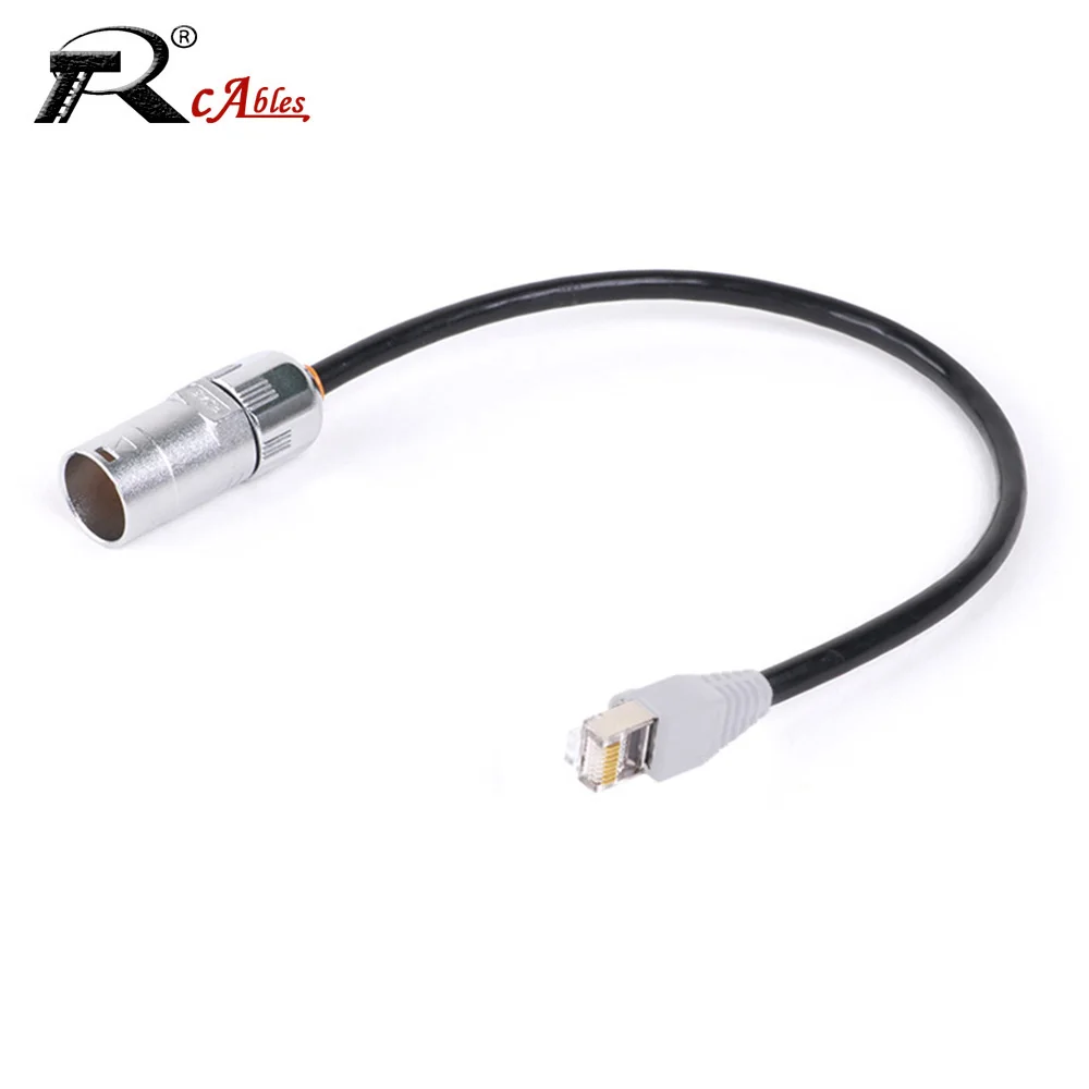 

Waterproof RJ45 Male Plug to RJ45 8P8C CAT5/6 with Shielded Male Network Connector Adapter Converter Ethernet Extension Cable