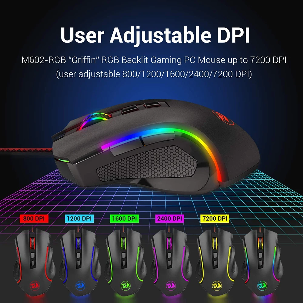 Combo de mouse e teclado com fio, USB, Gamer, 7200DPI, RGB, Backlight, Computador, Teclados mecânicos, 87 teclas para desktop, Laptop