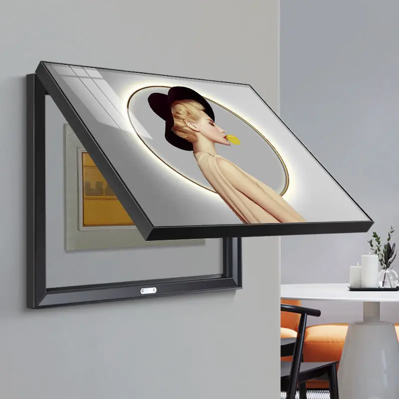 Decorative Painting Electric Meter Box Home Living Room Wall Art Print Decor Accessories Modern Minimalist Creative Mural Poster