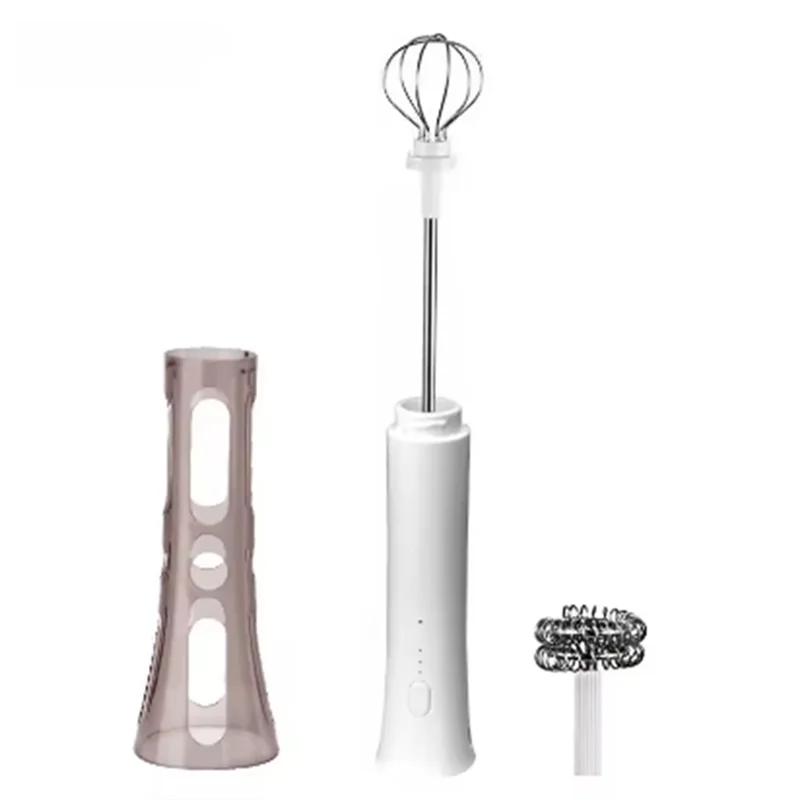 M14K-Automatic Milk Frother, Electric Coffee Latte Milk Mixer Multifunctional Molk Whisk