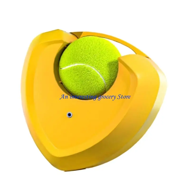 

652D Профессиональное портативное устройство для тренировок в теннисе, основание без впрыска воды, мяч для тренировок по простой