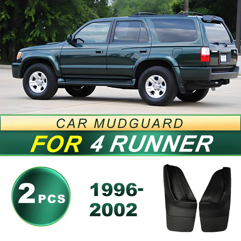 For Toyota 4Runner 1996-2002 Mud Flaps Splash Guards Soft Rubber Mudguards Fender Protection Off Road Upgrade Enhancement