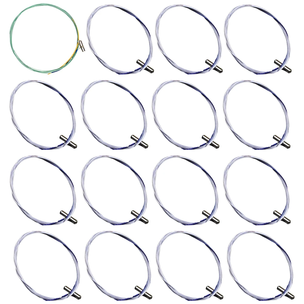 

1 Set Professional Chinese Guzheng Strings Replacement Durable Strong Bass Bright Treble Long Lasting Multifunctional Repair
