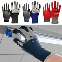 Ultrathin Electrician Insulating Gloves Withstanding Voltage 400V/500V Rubber Touch Screen Insulation Glove Industrial