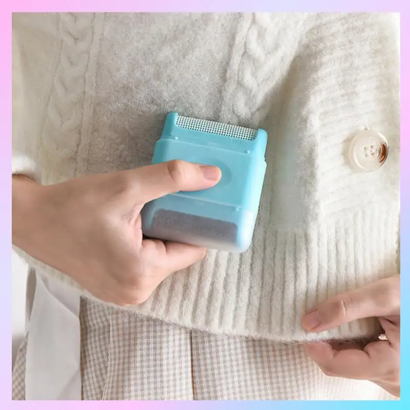 ABRG-1 шт. мини-средство для удаления ворса, ручной триммер для волос, машина для резки пуха, портативный эпилятор, свитер, тканевая бритва, черная стирка