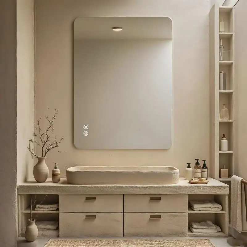

30x40 Rectangular Backlit Bathroom Mirror with LED Lighting
