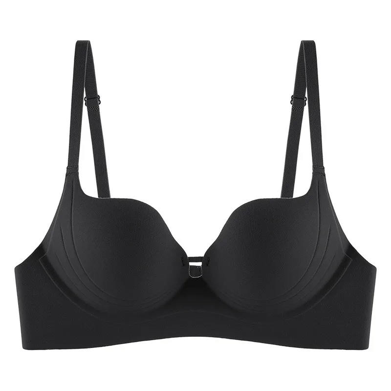 

Бюстгальтер пуш-ап для маленькой груди, бесшовный невидимый телесный бюстгальтер без косточек, антипровисающий, удобный лифтинг MOYISU, сексуальный B