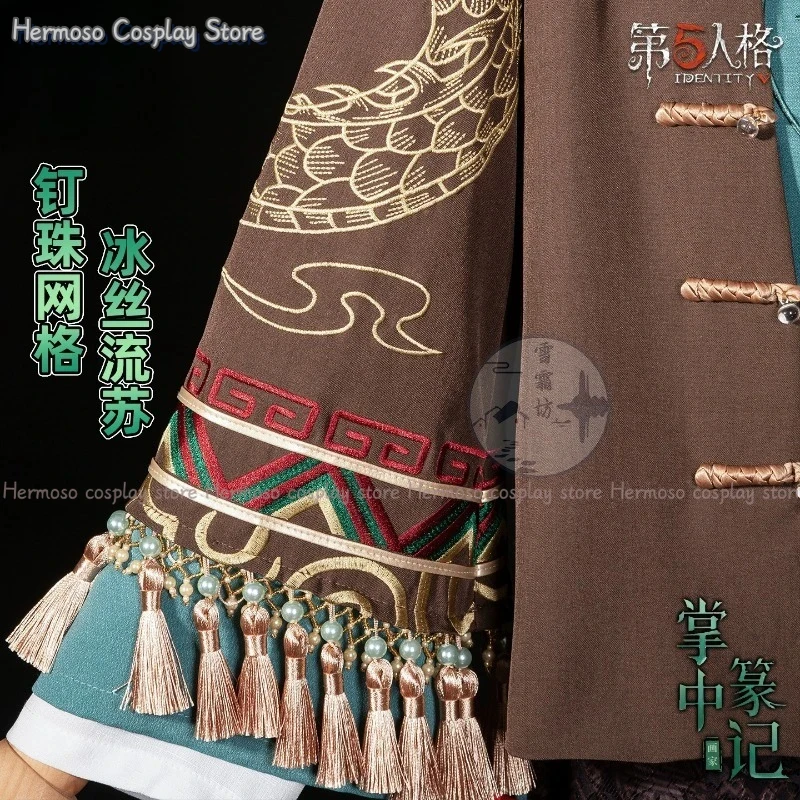 

A;3\v,7'd/Identity V Edgar Valden Cosplay Costume Painter Wig Necklace Headpiece Set Accessory Halloween Unifo6'b\7.n;8/