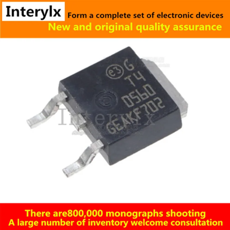 20 قطعة/الوحدة T405-600B-TR T405-600B T40560 TRIAC SENS بوابة 600 فولت 4A DPAK