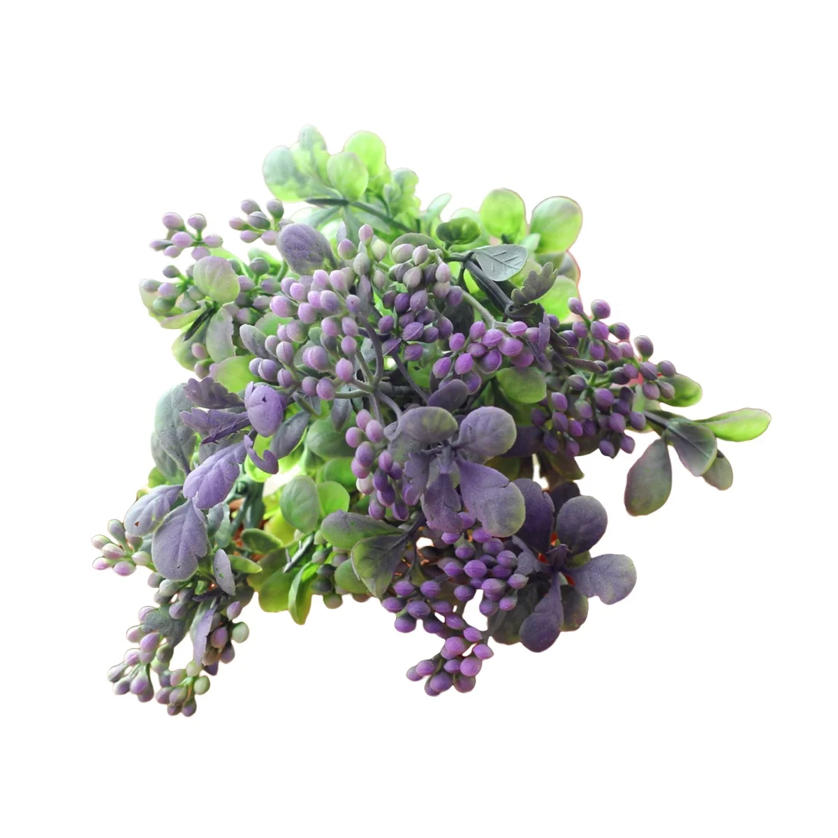 

5 Pcs Fruit Simulated Potted Plant Simulation Blue Artificial Fruits for Table Decor