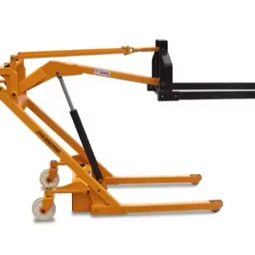 

Folding Boom Crane Truck Portable Stacker Lift Electric Pallet Foldable Forklift Type Boom Truck