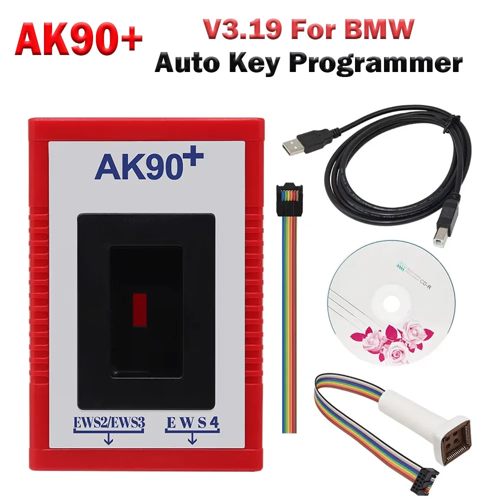 

Auto Key Code Reader Key Maker Newest AK90 Plus Programmer V319 For BMW EWS2 EWS3 EWS4
