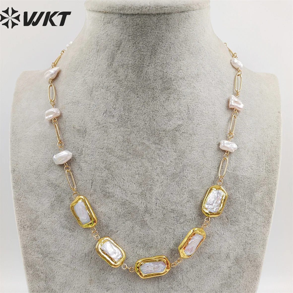 

WT-JN210 WKT 2022 CLASSIC Freshwater Pearl Necklace Women Gift Necklace Beautiful Necklace Birthday Jewelry Lady Party